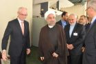 Treffen von Präsident Rohani mit dem EU-Ratspräsidenten van Rompuy 